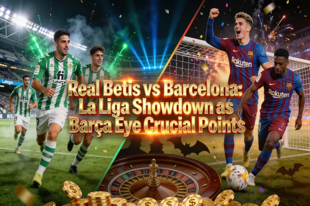 Real Betis vs Barcelona: La Liga Showdown as Barça Eye Crucial Points