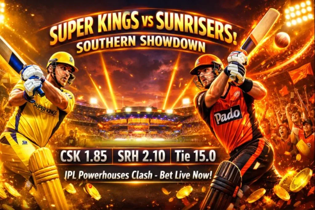 Super Kings vs Sunrisers: Southern Showdown of IPL Powerhouses