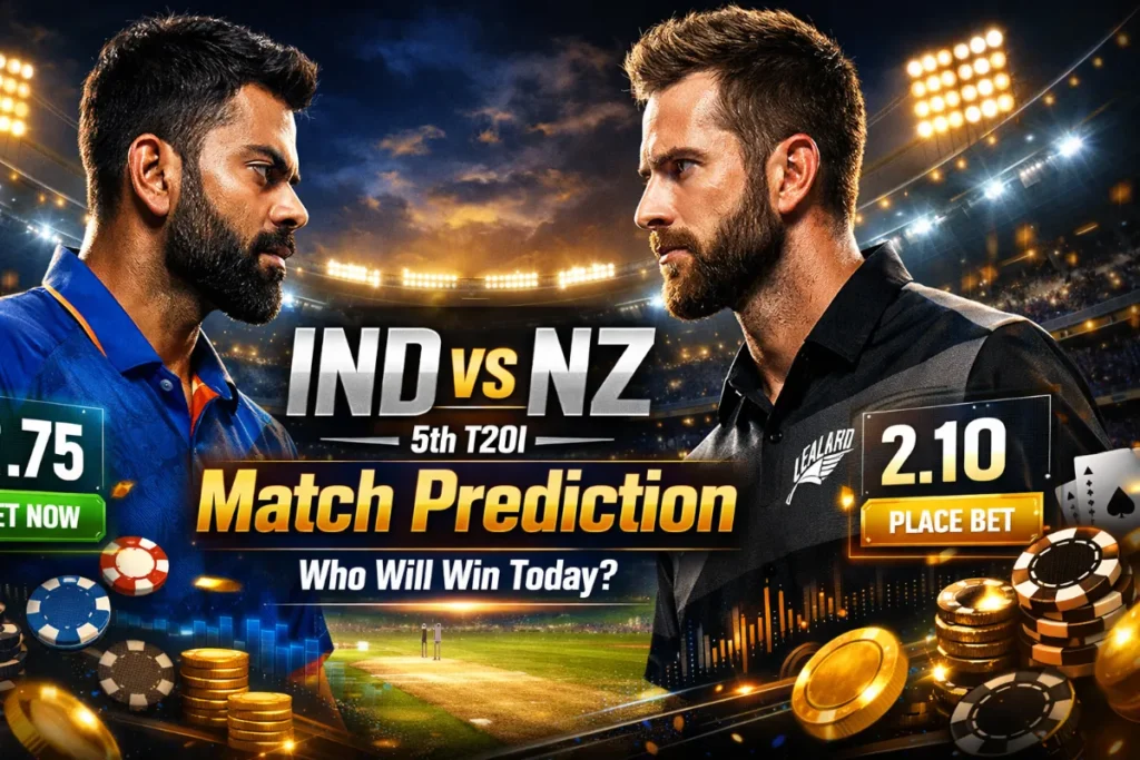 India vs New Zealand (5th T20I) Prediction: Who Will Win Today?