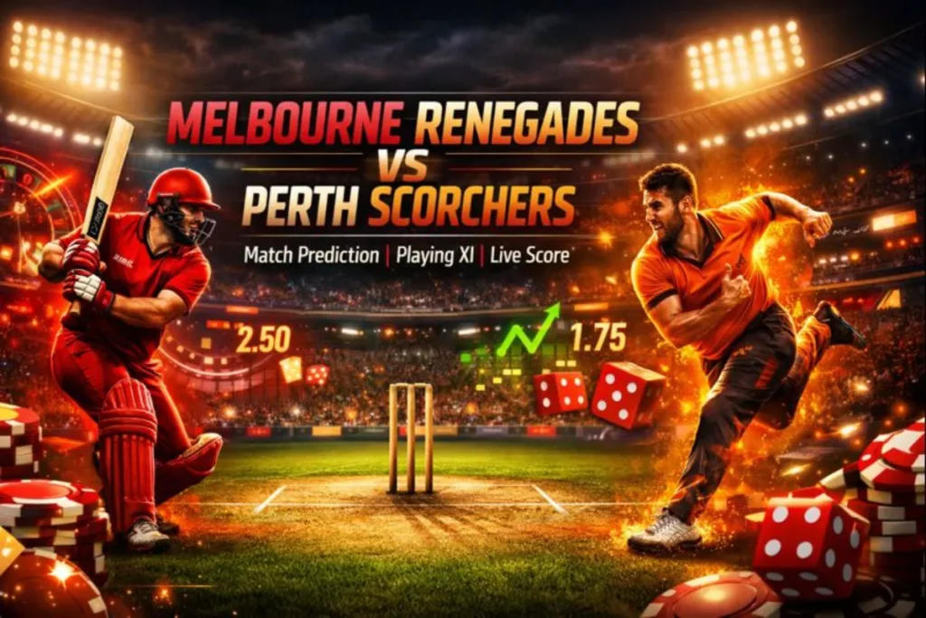Melbourne Renegades vs Perth Scorchers: Match Prediction, Playing XI & Live Score